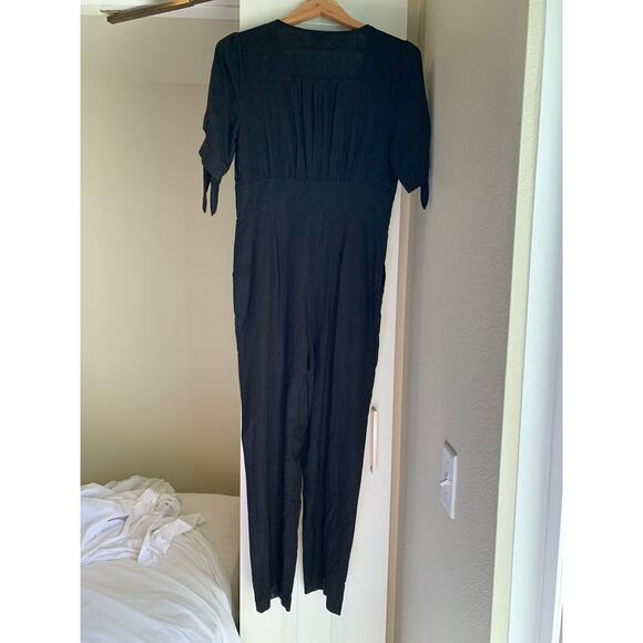 Re:Named Women's Short sleeve pants Black Romper size MEDIUM - Picture 4 of 5